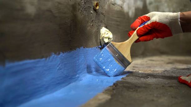 Commercial Basement Waterproofing project at a Junction City, OR business property by SJ Waterproofing Pros